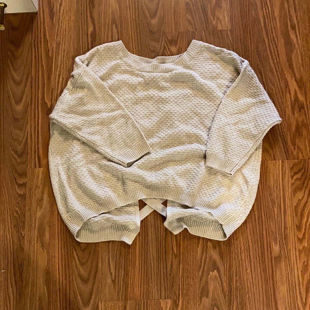 Soho New York & Company Jeans, lace up back sweater.